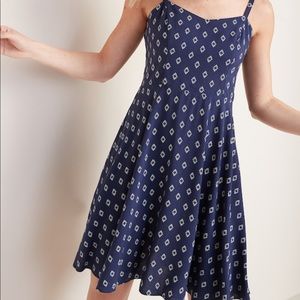 Fit and flare BLACK cami dress a-line